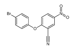 2-(4-Bromophenoxy)-5-nitrobenzonitrile 78940-64-4