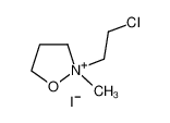 2-(2-氯乙基)-2-甲基异恶唑烷鎓碘化物
