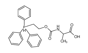 2-(1-carboxyethylcarbamoyloxy)ethyl-triphenylphosphanium