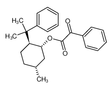 88002-15-7 Phenylglyoxylsaeure-((1R,2S,5R)-5-methyl-2-(1-methyl-1-phenylethyl)-1-cyclohexyl)ester