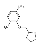 4-Methyl-2-(tetrahydro-2-furanylmethoxy)aniline 640767-91-5