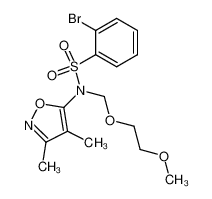 153624-30-7 structure, C15H19BrN2O5S