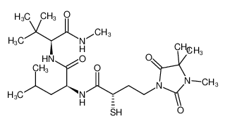 259188-38-0 structure, C23H41N5O5S