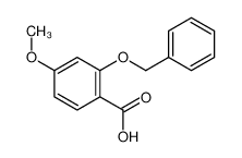 13618-49-0 4-methoxy-2-phenylmethoxybenzoic acid