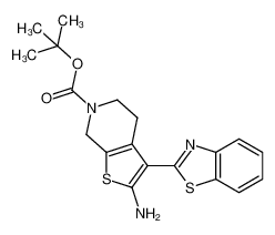 1369967-29-2 structure, C19H21N3O2S2