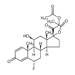 64088-99-9 structure, C25H31FO7