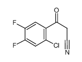 3-(2-chloro-4,5-difluorophenyl)-3-oxopropanenitrile 139218-69-2