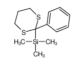 13411-45-5 spectrum, trimethyl-(2-phenyl-1,3-dithian-2-yl)silane