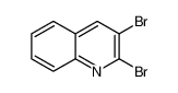 13721-00-1 structure, C9H5Br2N