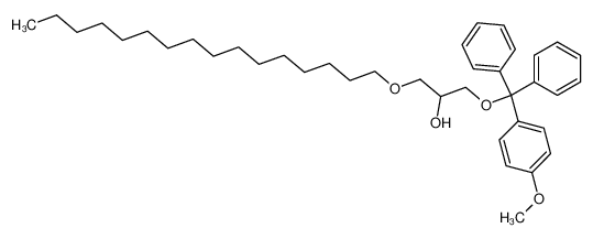 118469-68-4 1-(hexadecyloxy)-3-((4-methoxyphenyl)diphenylmethoxy)-2-propanol