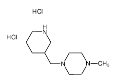 1-Methyl-4-(3-piperidinylmethyl)piperazine dihydrochloride 1220029-81-1