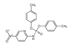 N-bis(4-methylphenoxy)phosphoryl-5-nitropyridin-2-amine 3246-48-8