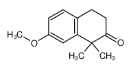 7-methoxy-1,1-dimethyl-3,4-dihydro-1H-naphthalen-2-one 1865-83-4