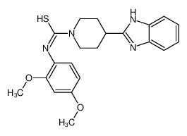 605629-18-3 structure, C21H24N4O2S