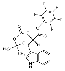 50903-55-4 spectrum, pentafluorophenyl ester of Nα-tert-butoxycarbonyl-L-tryptophan