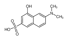 6-二甲氨基-4-羟基-2-萘磺酸