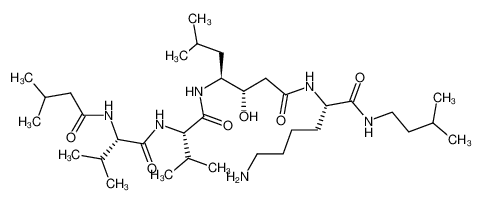 134947-74-3 structure, C34H66N6O6