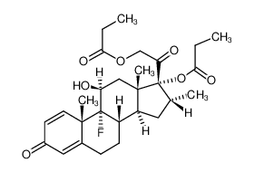 55541-30-5 structure, C28H37FO7