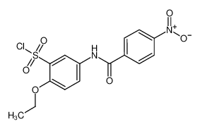 2-ethoxy-5-[(4-nitrobenzoyl)amino]benzenesulfonyl chloride 680617-98-5