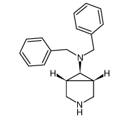 3-Azabicyclo[3.1.0]hexan-6-amine, N,N-bis(phenylmethyl)-,(1a,5a,6a)-(9CI)