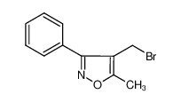 4-(bromomethyl)-5-methyl-3-phenyl-1,2-oxazole 180597-83-5