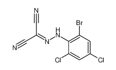 64691-91-4 structure, C9H3BrCl2N4