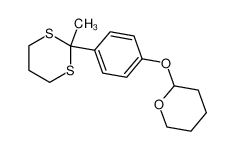 155853-31-9 2-methyl-2-(4-tetrahydropyran-4-yloxy)-(1,3)-dithiane