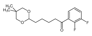 898786-80-6 structure, C17H22F2O3