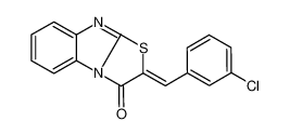 41776-77-6 (2E)-2-[(3-chlorophenyl)methylidene]-[1,3]thiazolo[3,2-a]benzimidazol-1-one