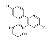 2-[(3,8-dichlorophenanthridin-6-yl)amino]ethanol 38052-90-3