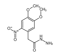 2-(4,5-DIMETHOXY-2-NITROPHENYL)ACETOHYDRAZIDE 16392-68-0