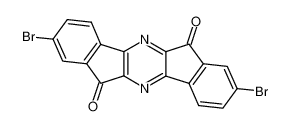 891194-21-1 structure, C18H6Br2N2O2