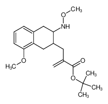 103012-87-9 spectrum, β-(1,2,3,4-Tetrahydro-2-methoxyamino-5-methoxy-3-naphthyl)-α-methylidene-propionic acid t.butyl ester