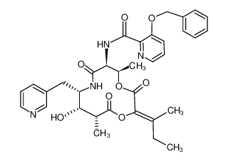 128829-10-7 3-(benzyloxy)-N-((5R,6S,9S,10S,11R,Z)-2-(butan-2-ylidene)-10-hydroxy-5,11-dimethyl-3,7,12-trioxo-9-(pyridin-3-ylmethyl)-1,4-dioxa-8-azacyclododecan-6-yl)picolinamide