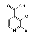 1214377-39-5 structure, C6H3BrClNO2