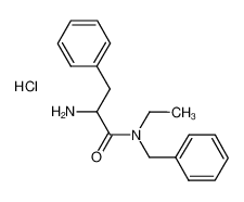 2-Amino-N-benzyl-N-ethyl-3-phenylpropanamide hydrochloride 1236266-44-6