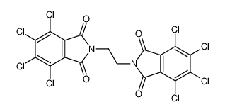 4,5,6,7-tetrachloro-2-[2-(4,5,6,7-tetrachloro-1,3-dioxoisoindol-2-yl)ethyl]isoindole-1,3-dione 31738-06-4