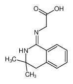 2-[(3,3-dimethyl-4H-isoquinolin-1-yl)amino]acetic acid 187884-86-2