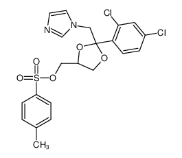 [2-(2,4-二氯苯基)-2-(1H-咪唑-1-基甲基)-1,3-二氧戊环-4-基]甲基4-甲基苯磺酸酯