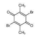 2,5-dibromo-3,6-dimethyl-1,4-benzoquinone 28293-38-1