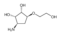 1444301-60-3 1,​2-​Cyclopentanediol, 3-​amino-​5-​(2-​hydroxyethoxy)​-​, (1S,​2S,​3R,​5S)​-