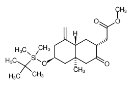 90025-24-4 spectrum, (-)-(3R,4aS,7S,8aR)-methyl-3-(7-(tert-butyldimethylsilyl)oxy-5-methylene-8a-methyl-2-oxodecahydronaphthalen)acetate