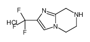 2-(trifluoromethyl)-5,6,7,8-tetrahydroimidazo[1,2-a]pyrazine,hydrochloride 911064-58-9