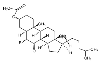 70865-00-8 3β-acetoxy-6β-bromo-5α-cholestan-7-one