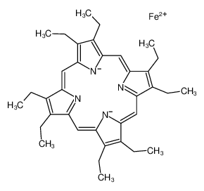 61085-06-1 structure, C36H44FeN4