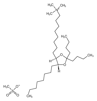 127705-08-2 structure, C31H65NO5S