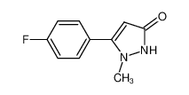 3-(4-fluorophenyl)-2-methyl-1H-pyrazol-5-one 623577-33-3