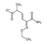 (±)-(E)-4-Ethyl-2-[(E)-hydroxyimino]-5-nitro-3-hexenamide 138472-01-2