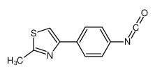 4-(4-ISOCYANATOPHENYL)-2-METHYL-1,3-THIAZOLE 857283-94-4