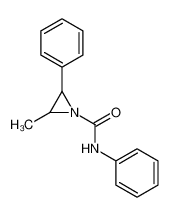 2-methyl-N,3-diphenylaziridine-1-carboxamide